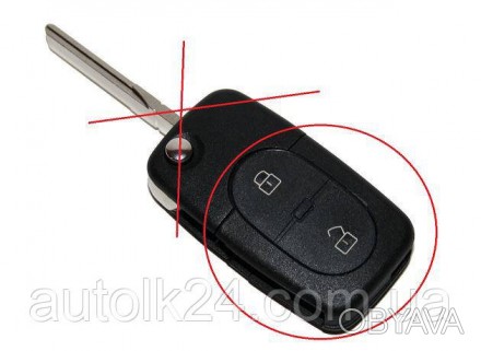 Пульт для ключа Audi 4D0 837 231 R
Подходит для автомобилей AUDI:
A3, A4, A6, A8. . фото 1