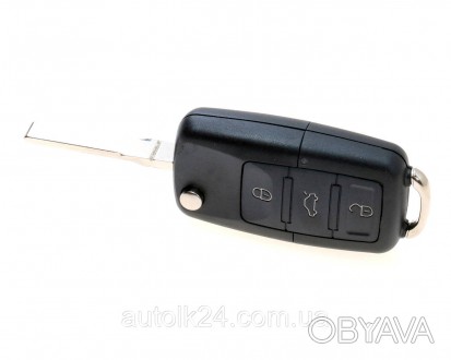  Корпус выкидного ключа для SKODA
Подходит для автомобилей: Volkswagen, SEAT, SK. . фото 1