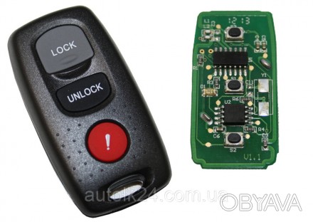 Пульт 3 кнопки для американских(USA) авто Mazda (Мазда) c чистотой 315Mhz
Подход. . фото 1