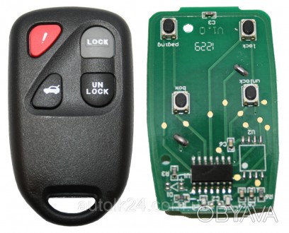 Пульт 3 кнопки+1panic для американских(USA) авто Mazda (Мазда) c чистотой 315Mhz. . фото 1