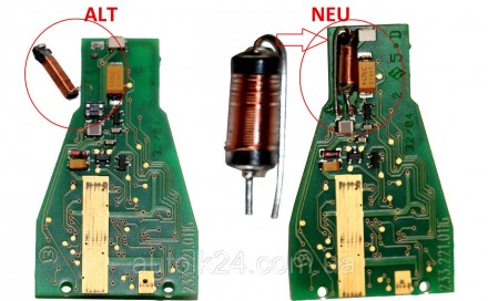 Катушка,Трансформатор Антенна для ключей Mercedes Benz W168 W202 W203 W208 W210 . . фото 7