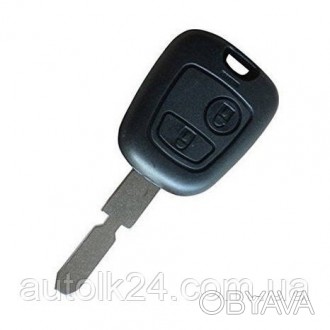 Заготовка ключа для Peugeot 407 107 205 206 207 307 406 2 кнопки лезвие NE78
Под. . фото 1