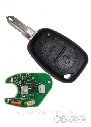 Ключ Opel Movano,Vivaro 2 кнопки лезвие NE72 433Mhz ID46
Ключ подходит к автомоб. . фото 1