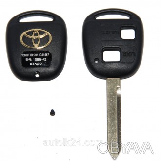 Корпус классического авто ключа Toyota лезвие TOY 47, 2 кнопки
Есть 4 вида лезви. . фото 1