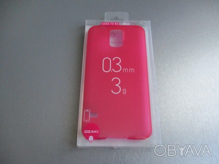 Чехол Ozaki для Samsung Galaxy S5 G900. Чехол накладка.  Ультратонкий пластик - . . фото 1