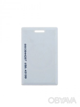 RFID карты стандарта EM-Marine (чип TK4100)– самые простые и дешевые бесконтактн. . фото 1