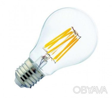 На первый взгляд светодиодная лампа Filament похожа на лампу накаливания. Станда. . фото 1