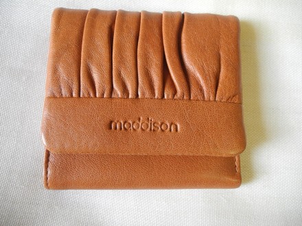 Женский новый кошелек "Maddison" из мягкой натуральной кожи для карточ. . фото 2