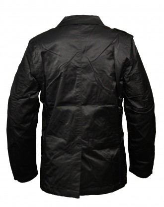 Новий, піджак/тренч чорного кольору(є також темно-вишневий)з бірками, етикетками. . фото 4