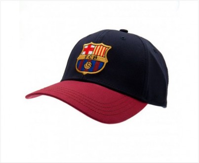 Двухцветная оригинальная бейсболка с вышитой эмблемой ФК Барселона

Универсаль. . фото 2