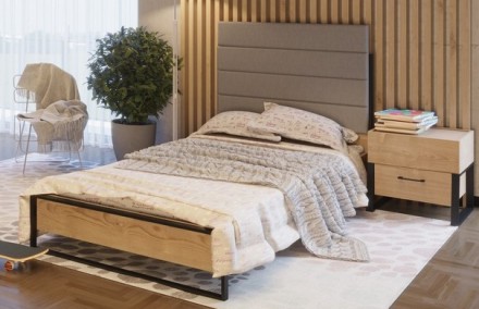 Цена указана за подростковую кровать Лофт на главном фото. Размер спального. . фото 2