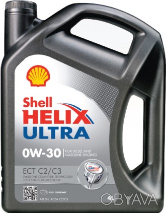 Моторное масло Shell Helix Ultra ECT C2/С3
Полностью синтетическое моторное масл. . фото 1