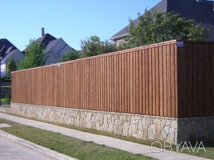 Деревянный забор из дерева это не только красивый дизайн и выгодное решение а та. . фото 1