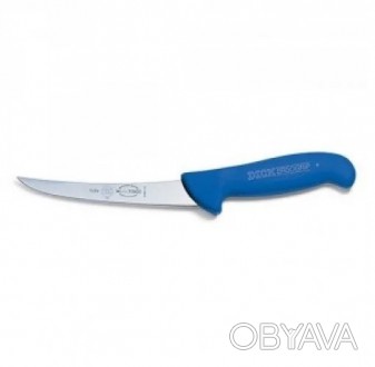 
Обвалочный профессиональный нож (гибкий).
 
Длина лезвия - 150 мм
 
Нож серии E. . фото 1