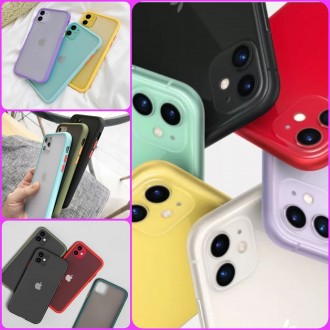 Чехол-накладка Matte Case для iPhone12,12 Pro,12 Pro Max,12 mini, Xr, 11, 11 Pro. . фото 5