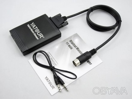 Yatour YT-M06 SAN для магнитол FORD USB CD AUX Эмулятор CD чейнджера Sanyo Ford . . фото 1
