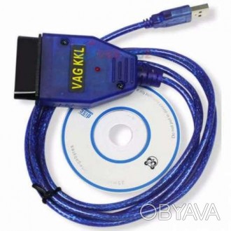 Диагностичний сканер - адаптер USB KKL K-Line VAG-COM 409.1
K-Line адаптер или V. . фото 1