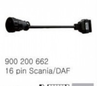 Переходник OBD-II на Scania 16 pin / DAF 16 pin. Харків. фото 1 Переходник OBD-II на Scania 16 pin / DAF 16 pin. Харків. фото 1