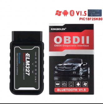 Elm327 V1.5 Kingbolen Bluetooth Диагностический сканер pic18f25k80. Харків. фото 1 Elm327 V1.5 Kingbolen Bluetooth Диагностический сканер pic18f25k80. Харків. фото 1