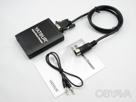 Эмулятор чейнджера автомагнитолы YATOUR USB MP3 AUX адаптер для Hyundai Elantra/. . фото 1