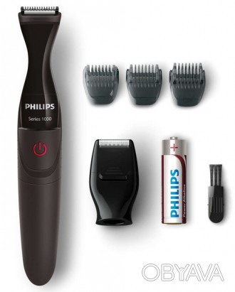 Триммер Philips MG1100/16 (для бороды, усов; на батарейках)