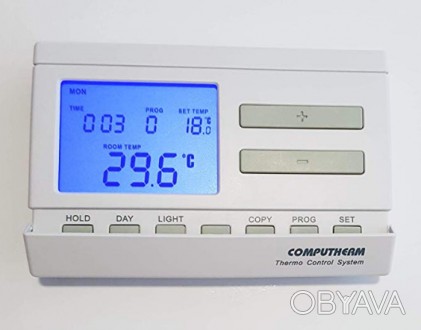 
Описание COMPUTHERM Q7 проводной терморегулятор
 Недельный термостат COMPUTHERM. . фото 1