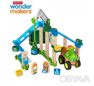 
	Удивительный конструктор Fisher-Price Wonder Makers Design System Lift & Sort . . фото 1