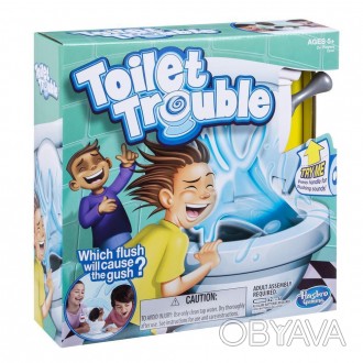 
Настольная игра "Туалетное приключение" (Toilet Trouble) от Hasbro Gaming - нев. . фото 1