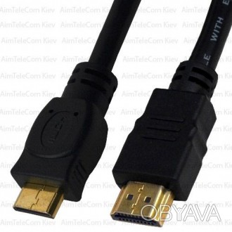 Шнур HDMI предназначен для передачи цифровых аудио и видеоданных в высокой степе. . фото 1